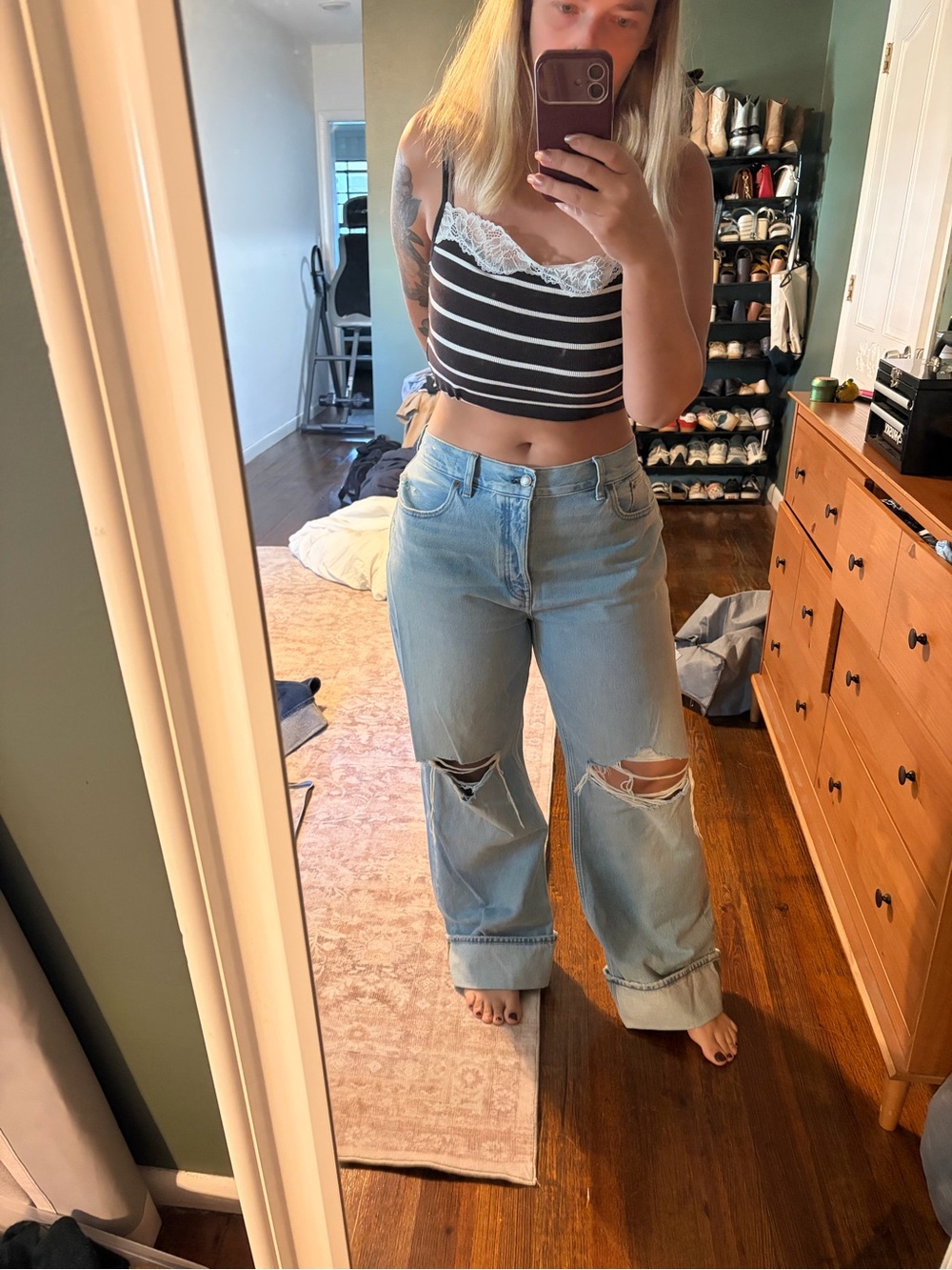 Madewell Low-Slung Baggy Jean 32